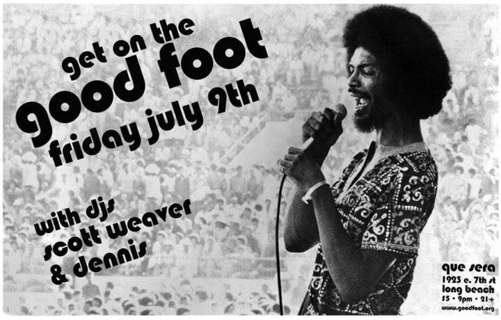 Good Foot flyer, 9 July 2010