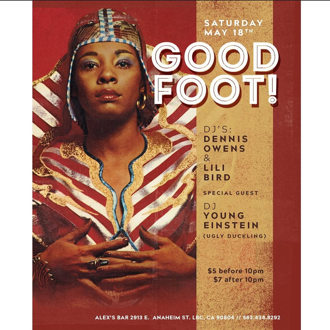 Good Foot flyer, 15 May 2019