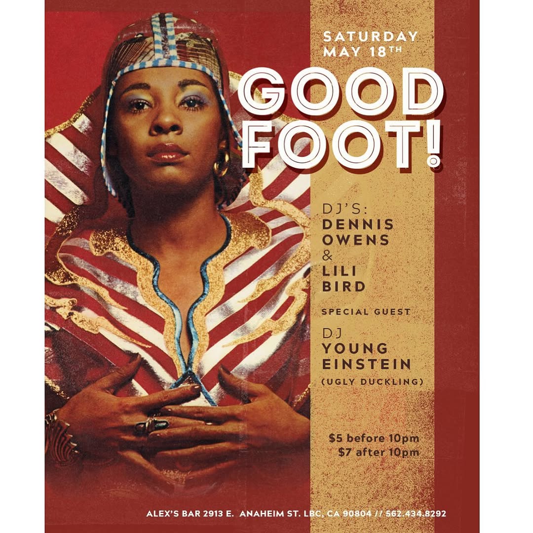 Good Foot flyer, 18 May 2019
