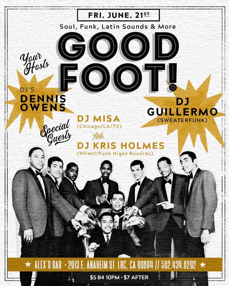 Good Foot flyer, 21 June 2019