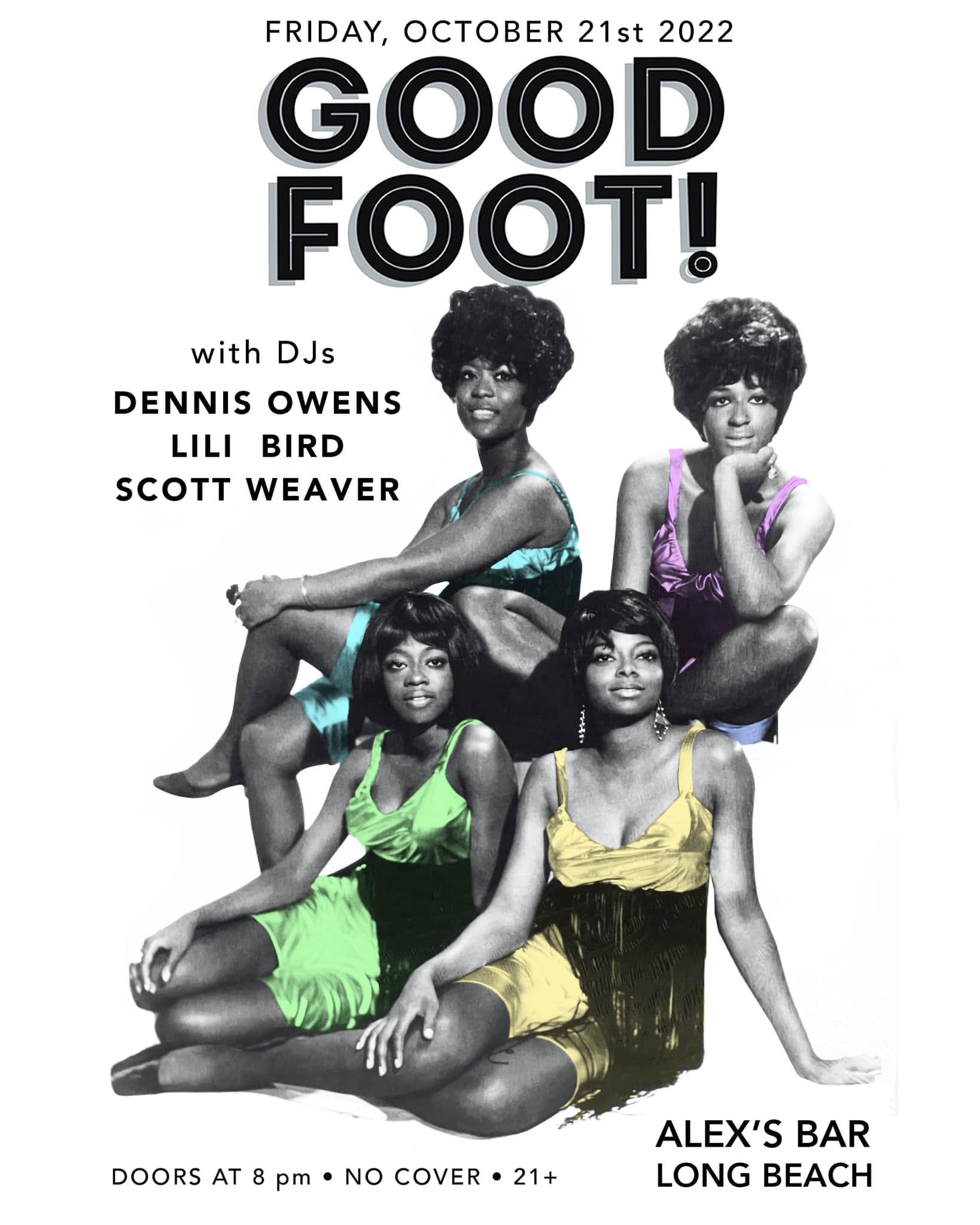 Good Foot flyer, 21 October 2022