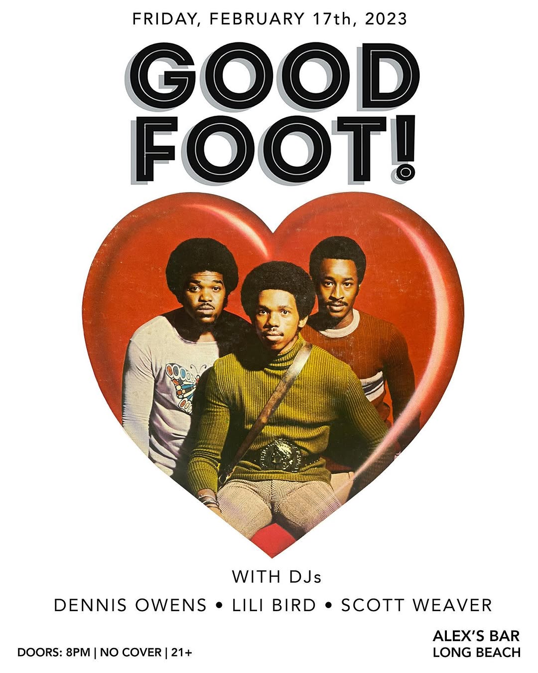 Good Foot flyer, 10 February 2023