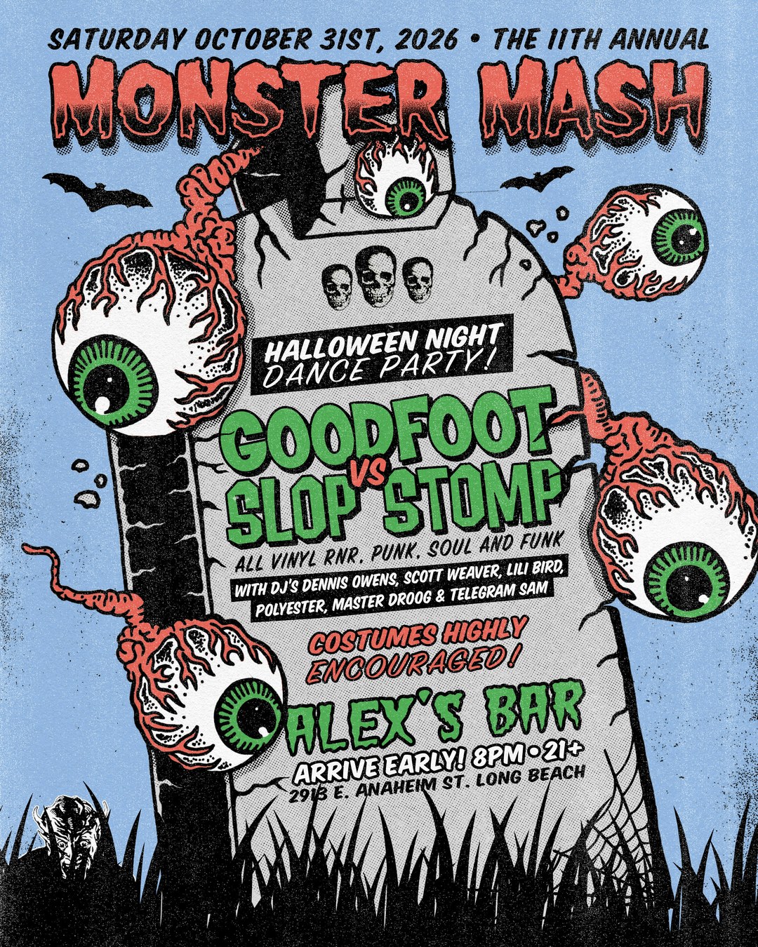 Good Foot flyer, 14 September 2026